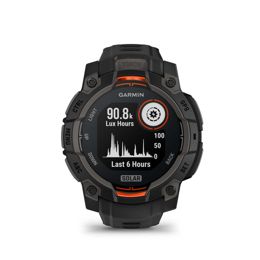 Relógio Garmin Instinct ® 3 Solar Preto