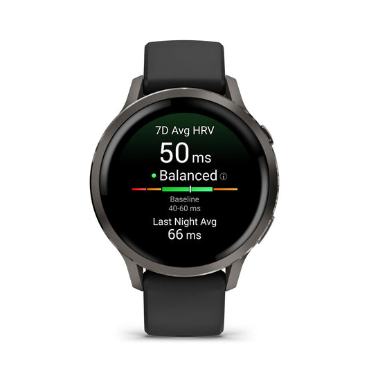 Relógio Garmin Venu ® 4 Ardósia e Preto