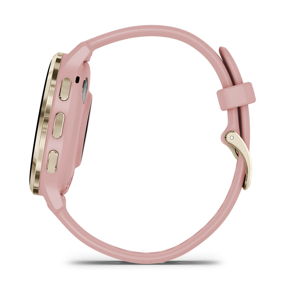 Relógio Garmin Venu ® 3S Rosa e Dourado