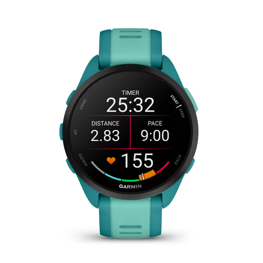 Relógio Garmin Forerunner ® 165 Music Turquesa e Aqua
