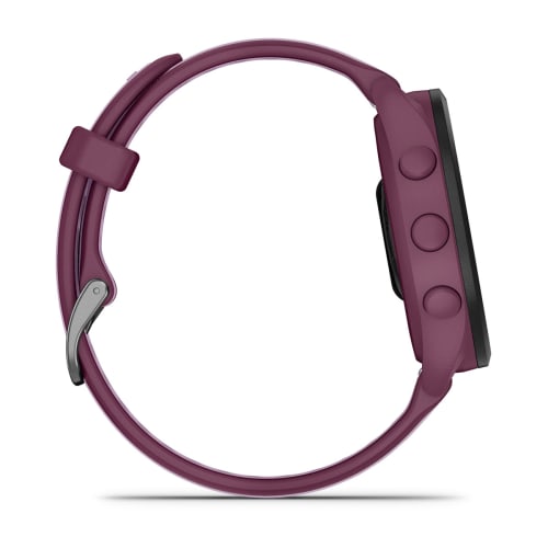 Relógio Garmin Forerunner ® 165 Music Cereja e Lilás