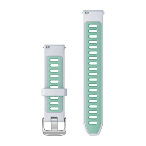 Pulseira Garmin Quick Release 18 mm Branco e Verde