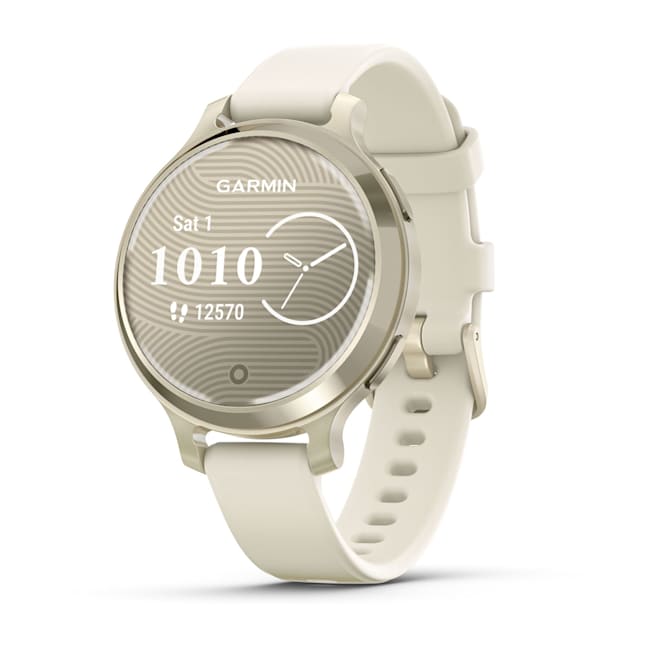 Relógio Garmin Lily ® 2 Active Lunar Gold e Branco