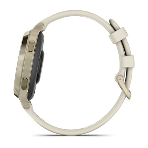 Relógio Garmin Lily ® 2 Active Lunar Gold e Branco