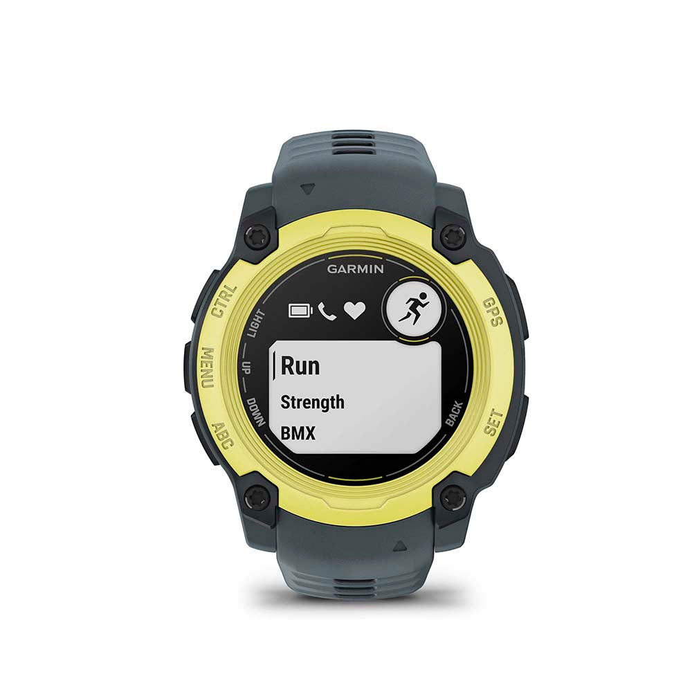 Relógio Garmin Instinct ® E Verde e Cinza Crepúsculo