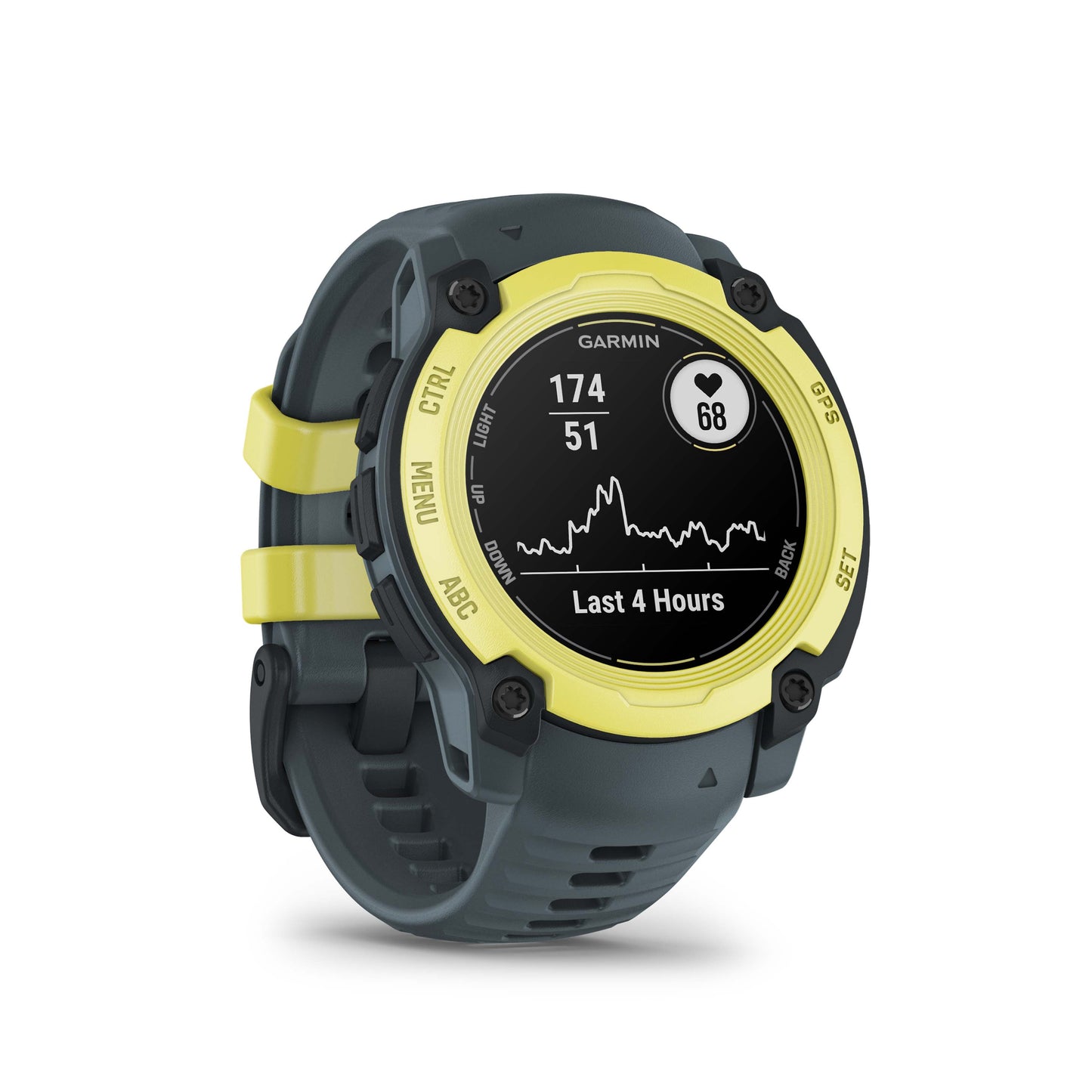 Relógio Garmin Instinct ® E Verde e Cinza Crepúsculo
