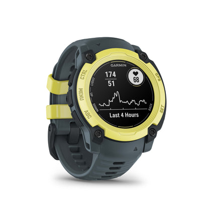 Relógio Garmin Instinct ® E Verde e Cinza Crepúsculo