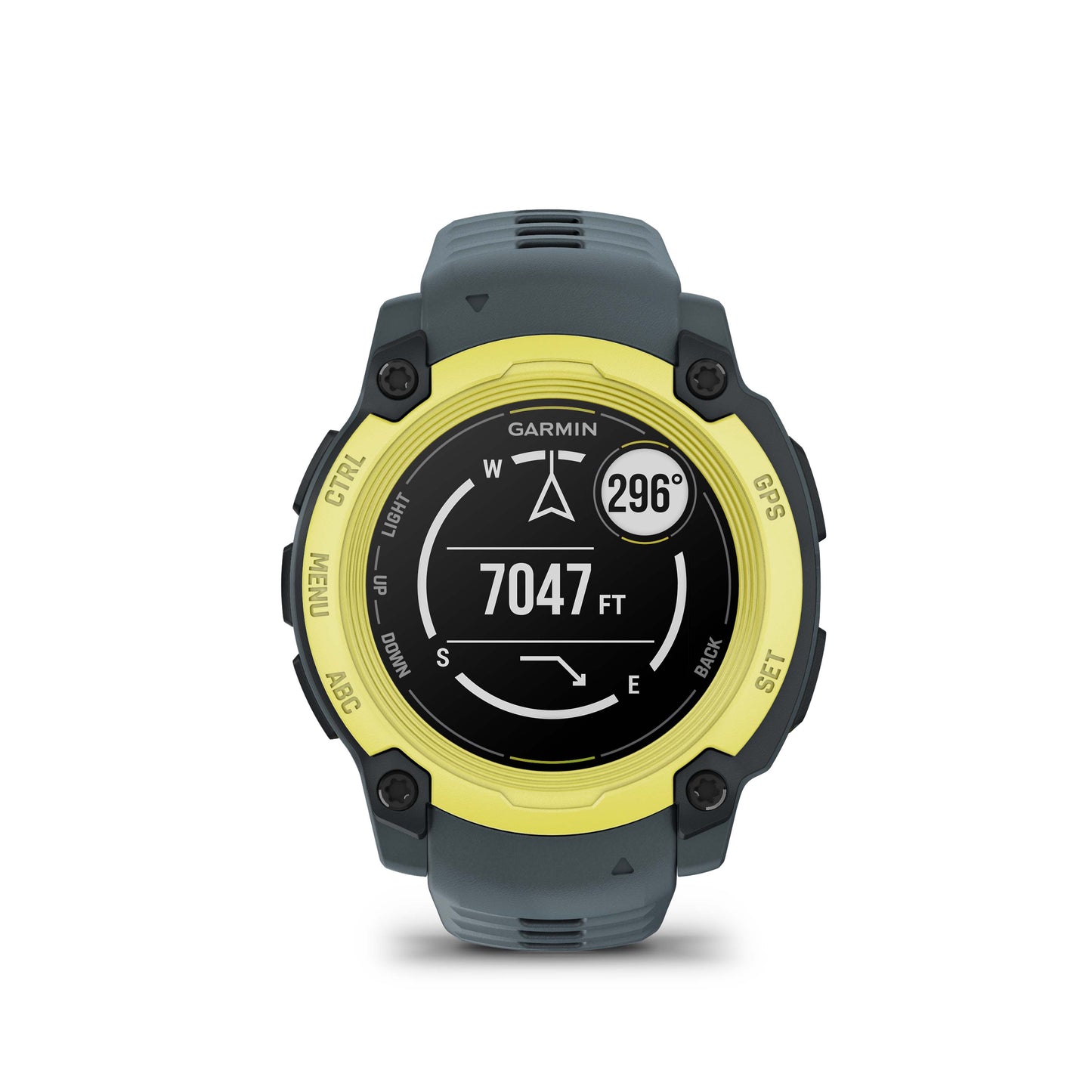 Relógio Garmin Instinct ® E Verde e Cinza Crepúsculo