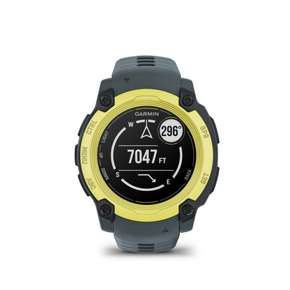 Relógio Garmin Instinct ® E Verde e Cinza Crepúsculo