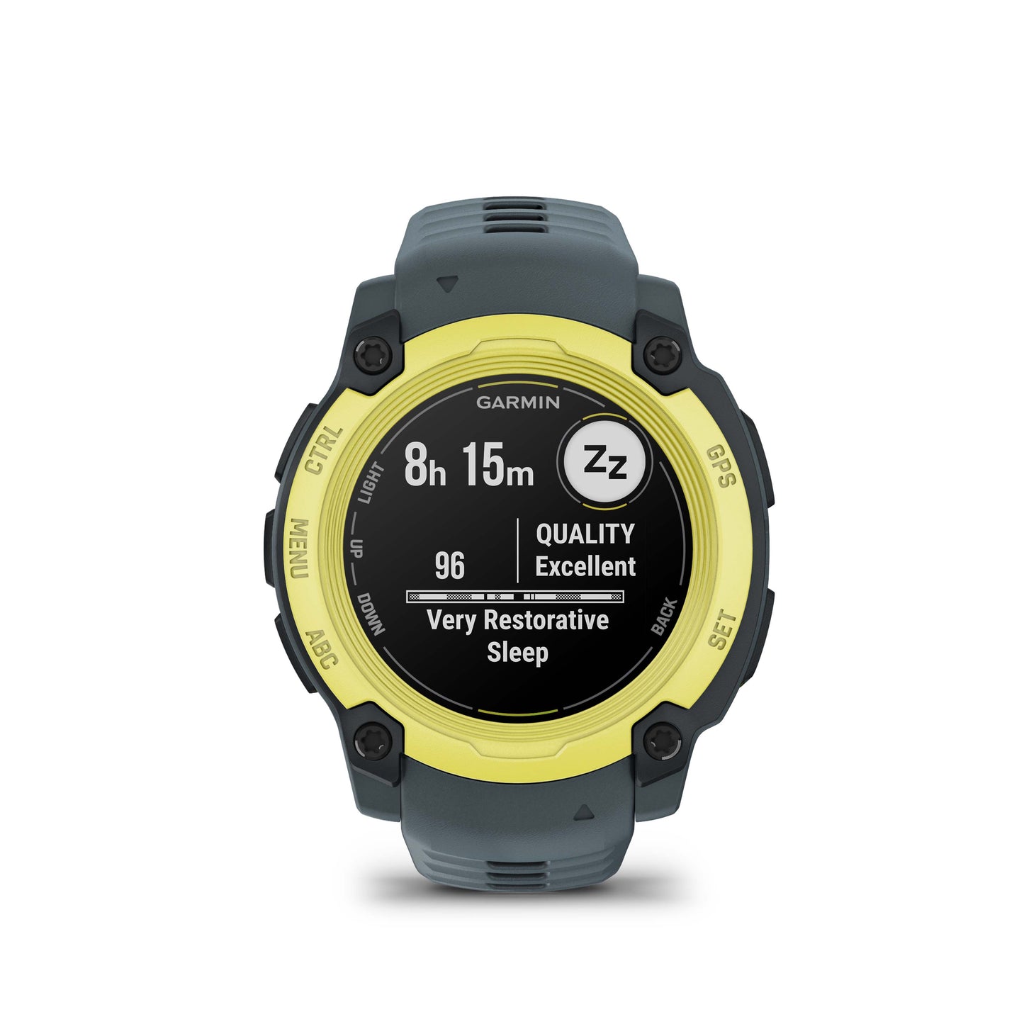 Relógio Garmin Instinct ® E Verde e Cinza Crepúsculo