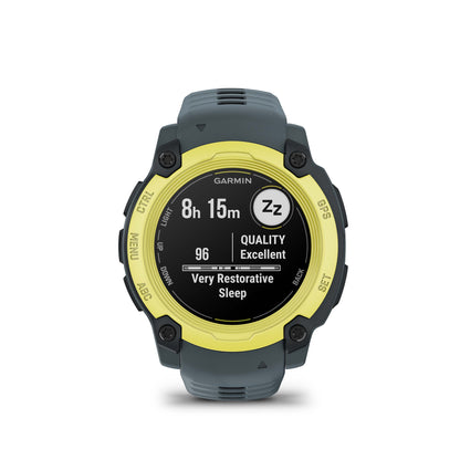 Relógio Garmin Instinct ® E Verde e Cinza Crepúsculo