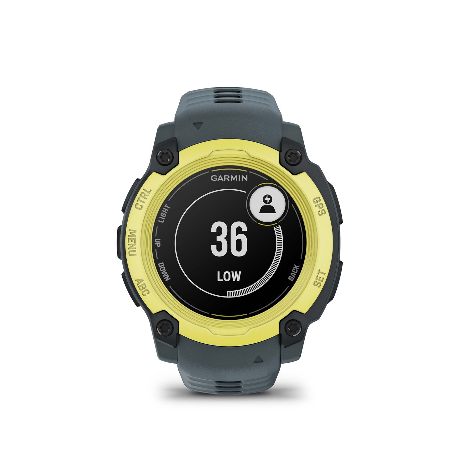 Relógio Garmin Instinct ® E Verde e Cinza Crepúsculo
