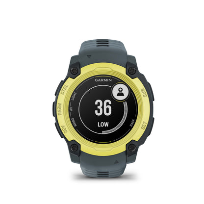 Relógio Garmin Instinct ® E Verde e Cinza Crepúsculo