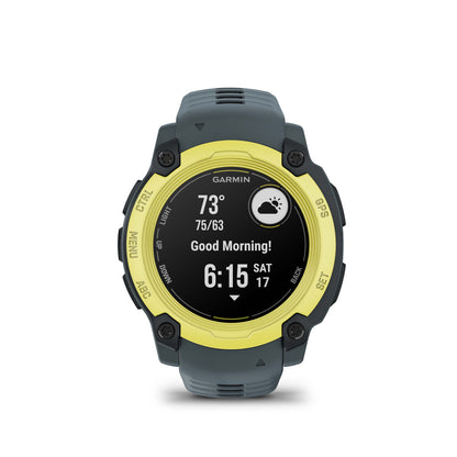 Relógio Garmin Instinct ® E Verde e Cinza Crepúsculo