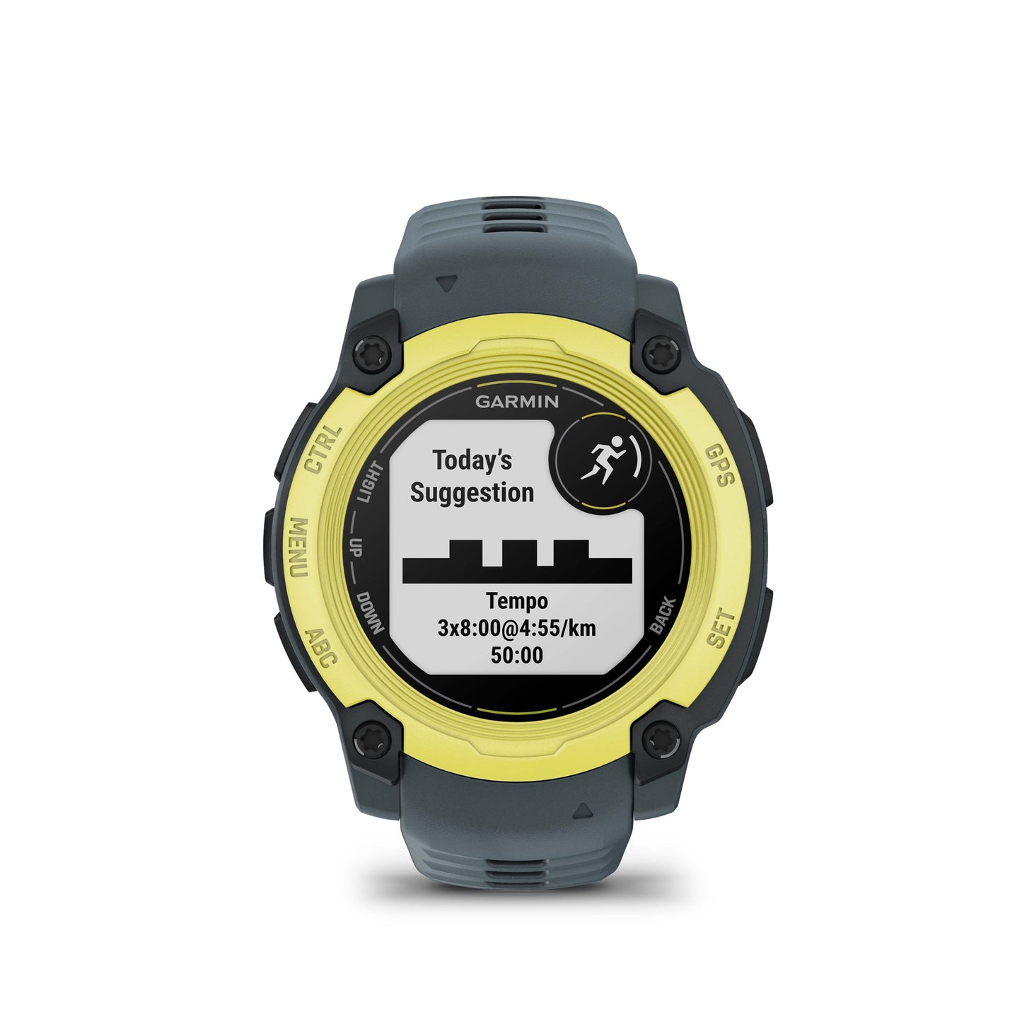 Relógio Garmin Instinct ® E Verde e Cinza Crepúsculo