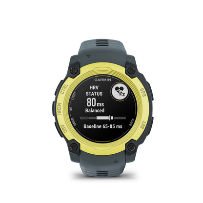 Relógio Garmin Instinct ® E Verde e Cinza Crepúsculo