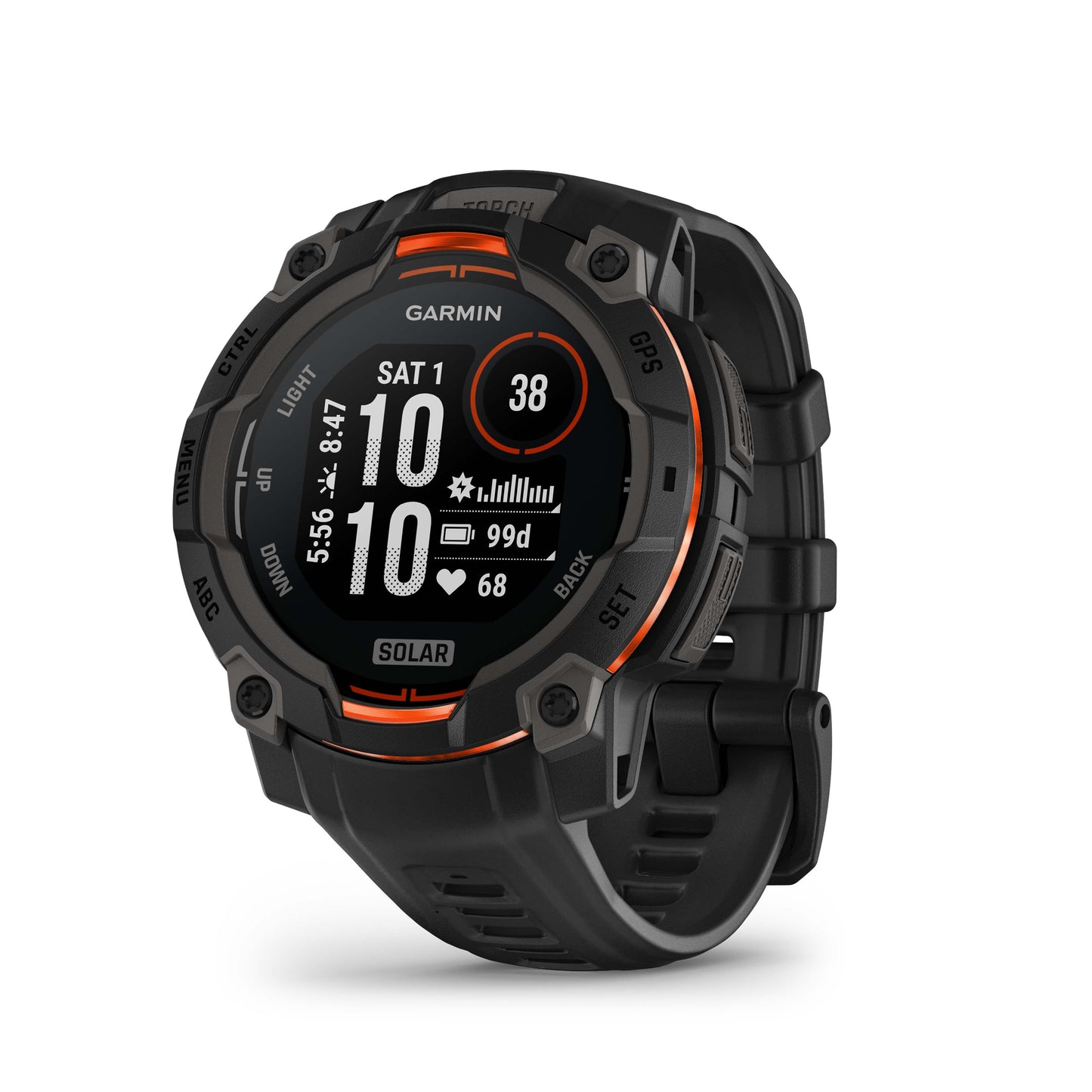 Relógio Garmin Instinct ® 3 Solar Preto