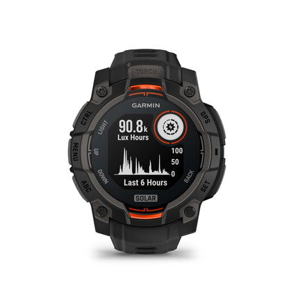 Relógio Garmin Instinct ® 3 Solar Preto