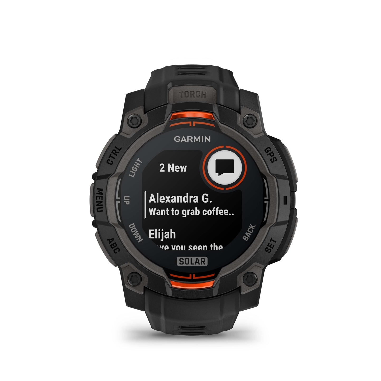 Relógio Garmin Instinct ® 3 Solar Preto