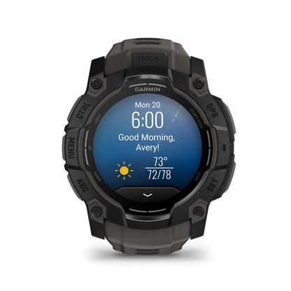 Relógio Garmin Instinct ® 3 Preto e Grafite