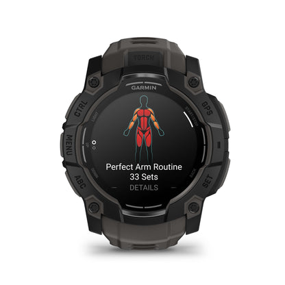 Relógio Garmin Instinct ® 3 Preto e Grafite