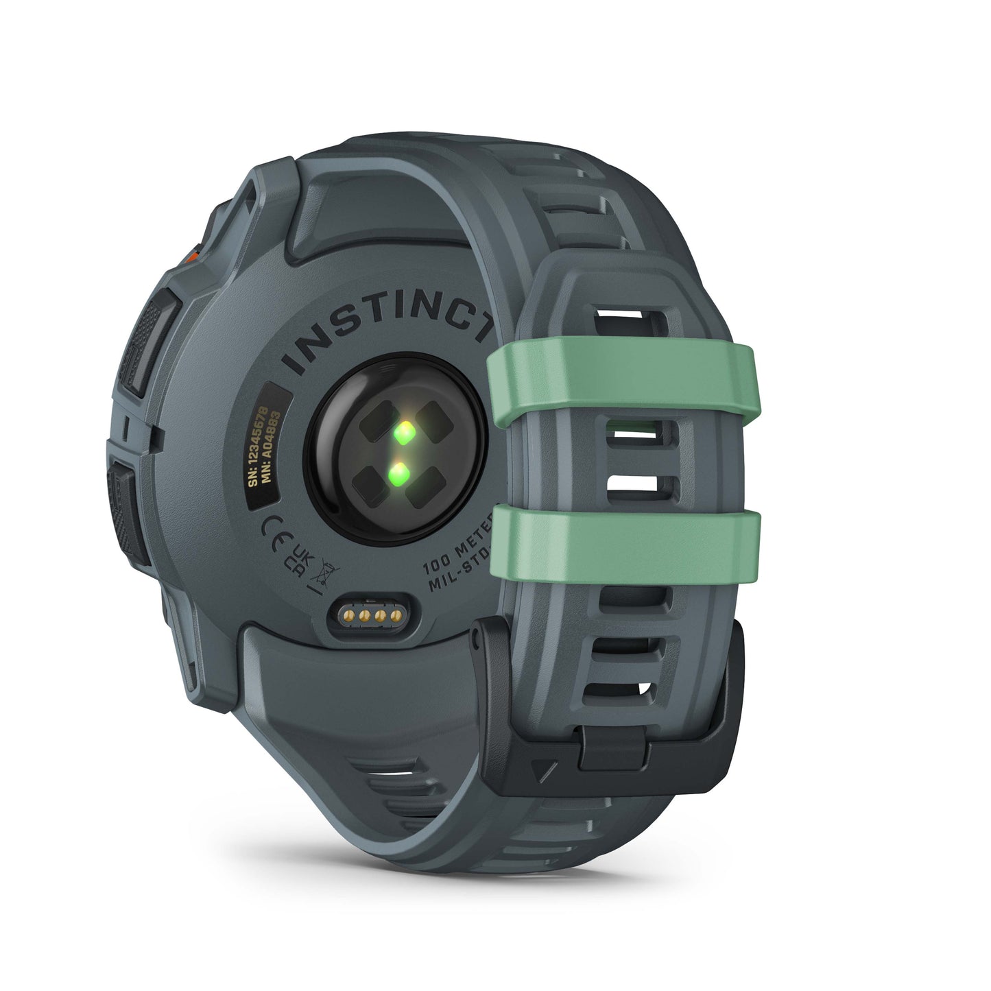 Relógio Garmin Instinct ® 3 Neo Tropical e Cinza Crepúsculo - 50 mm
