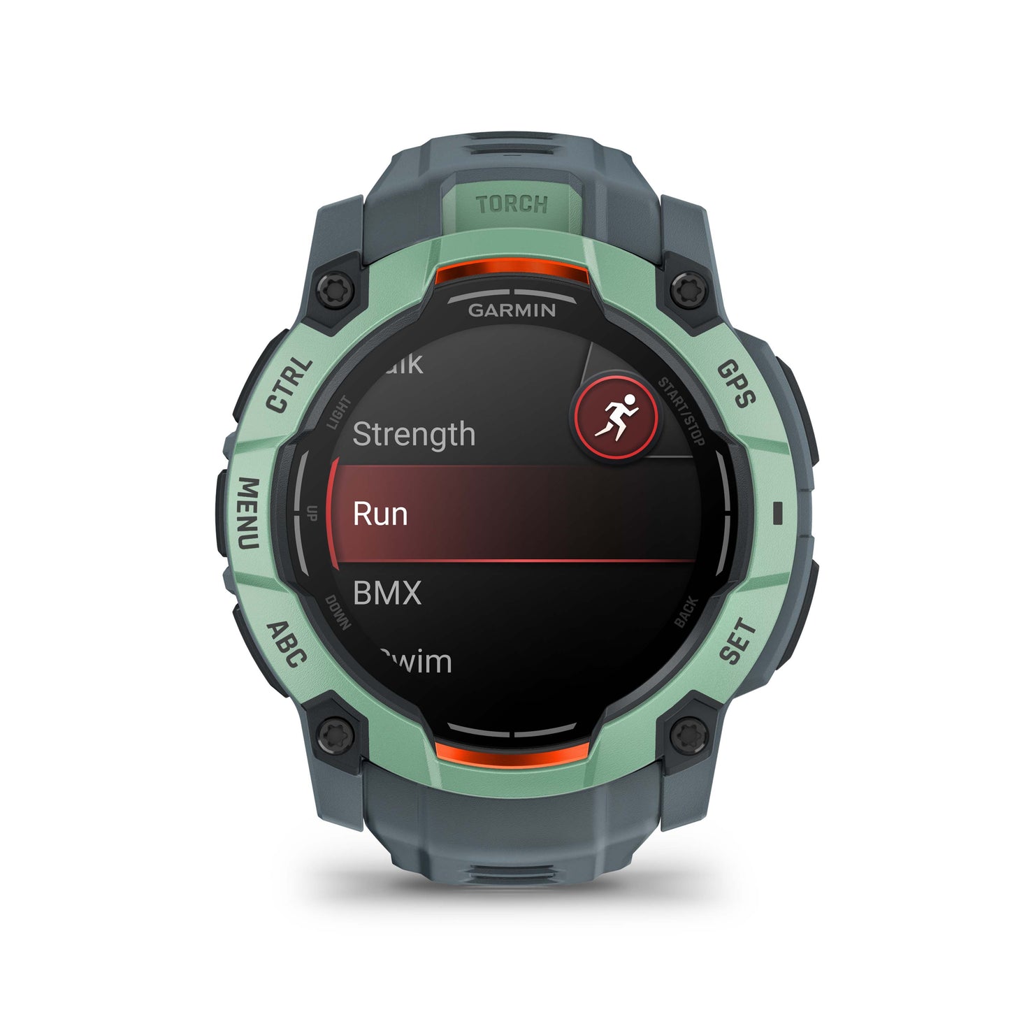 Relógio Garmin Instinct ® 3 Neo Tropical e Cinza Crepúsculo - 50 mm