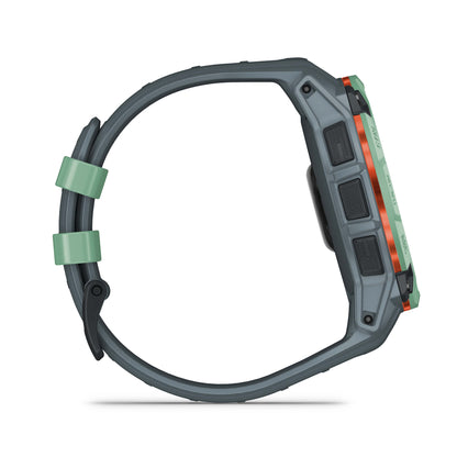 Relógio Garmin Instinct ® 3 Neo Tropical e Cinza Crepúsculo - 50 mm