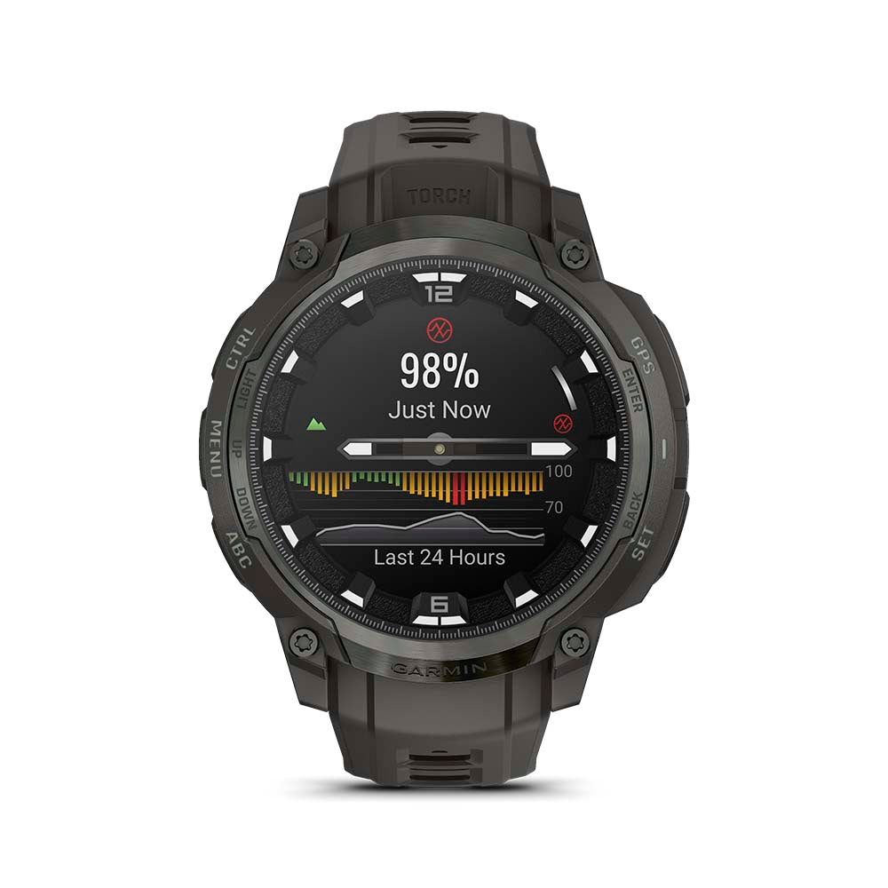 Relógio Garmin Instinct ® Crossover AMOLED Carvão