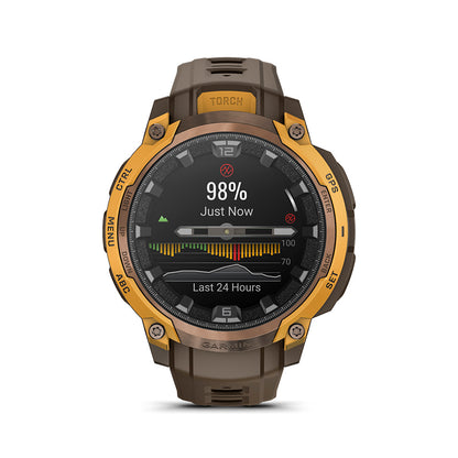 Relógio Garmin Instinct ® Crossover AMOLED Bronze