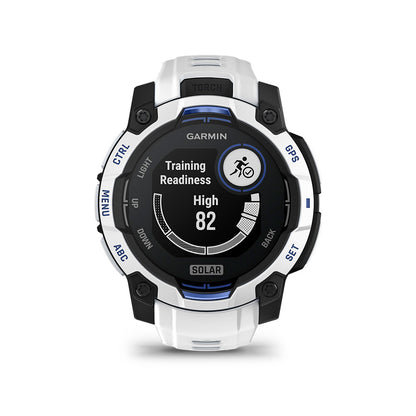 Relógio Garmin Instinct ® 3 Supernova Solar Branco e Azul