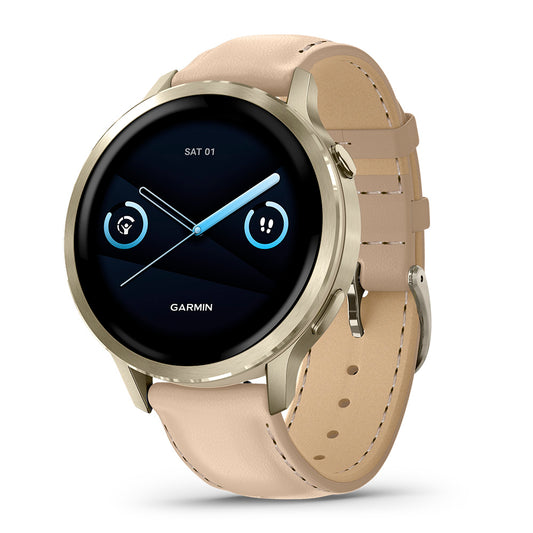 Relógio Garmin Venu ® 4 Ouro e Areia
