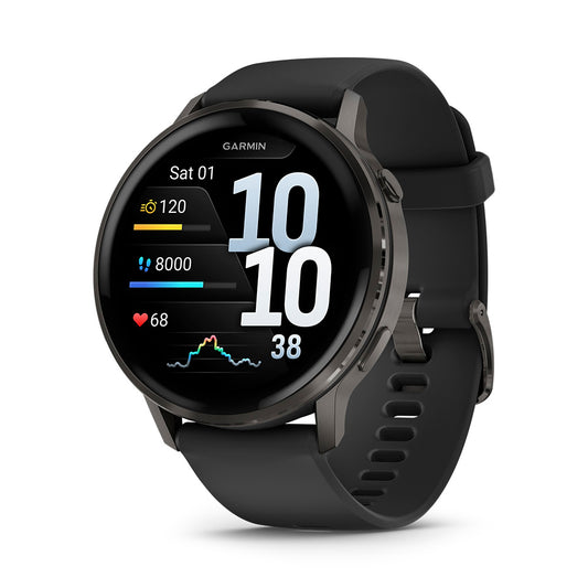 Relógio Garmin Venu ® 4 Ardósia e Preto