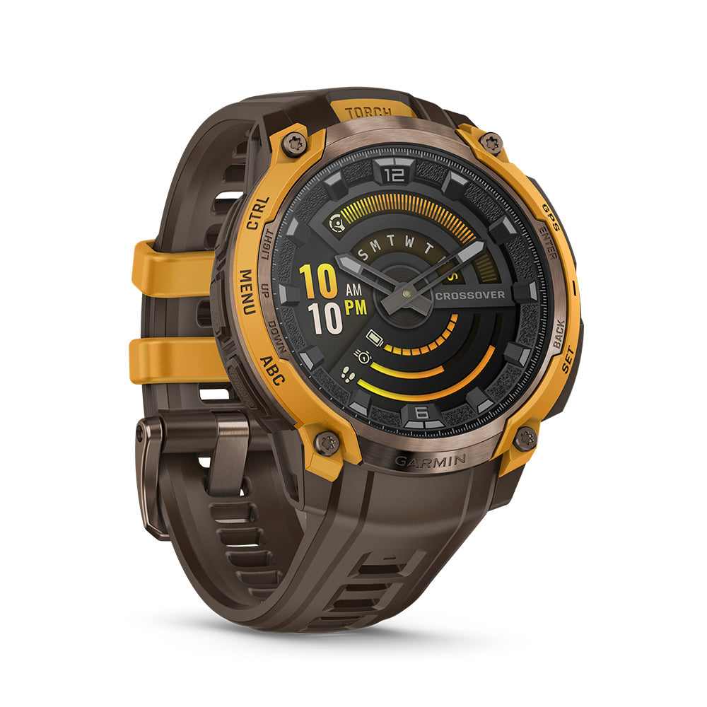 Relógio Garmin Instinct ® Crossover AMOLED Bronze