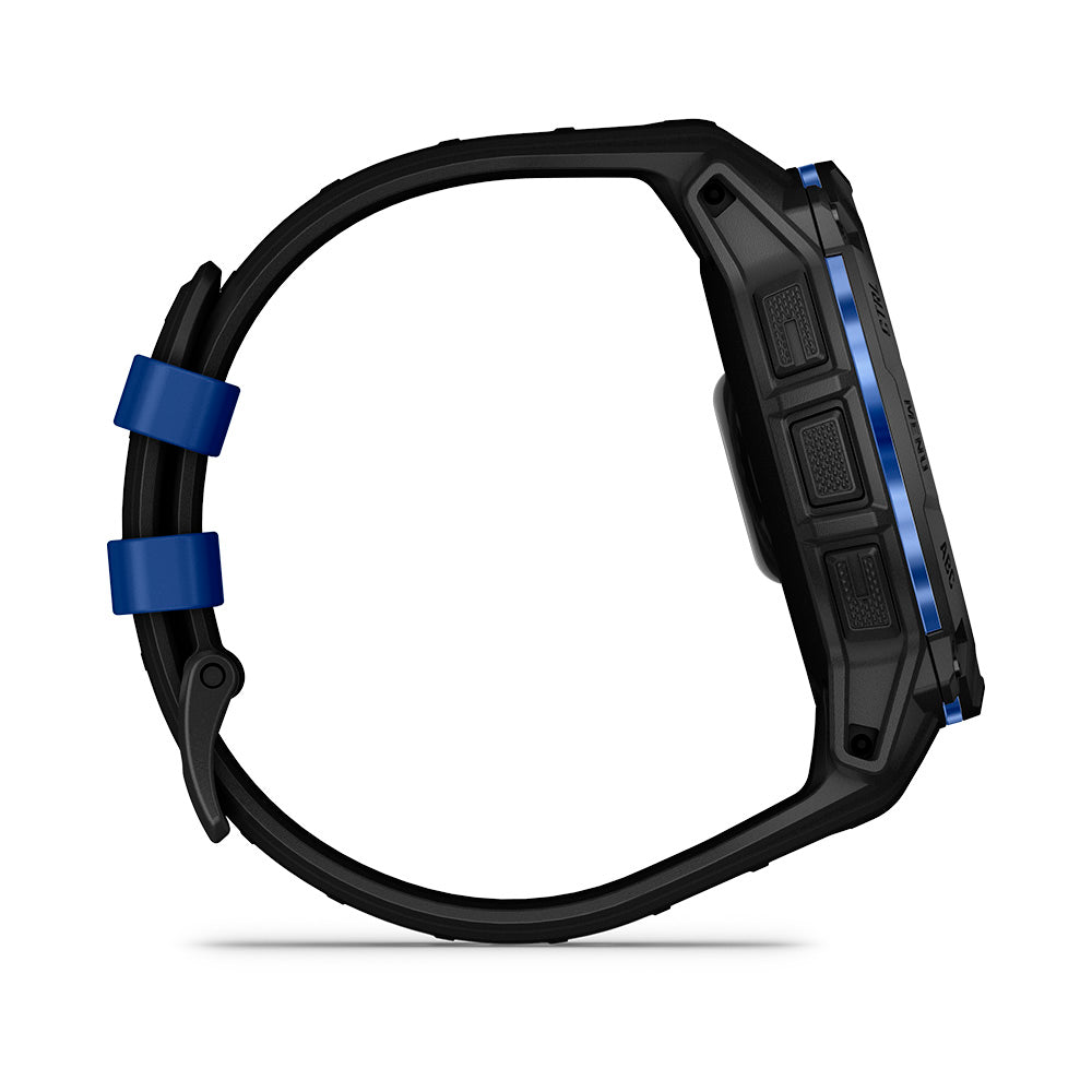 Relógio Garmin Instinct ® 3 Supernova AMOLED Preto e Azul - 50 mm