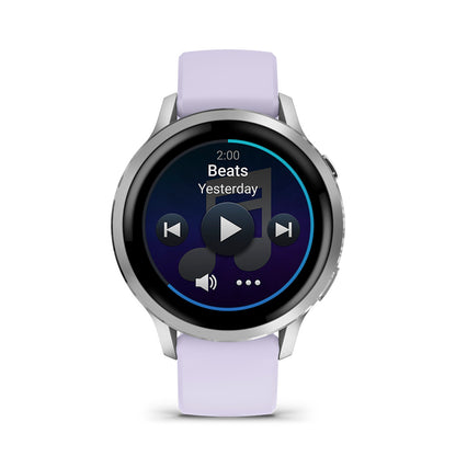 Relógio Garmin Venu ® 4 Prata e Lavanda
