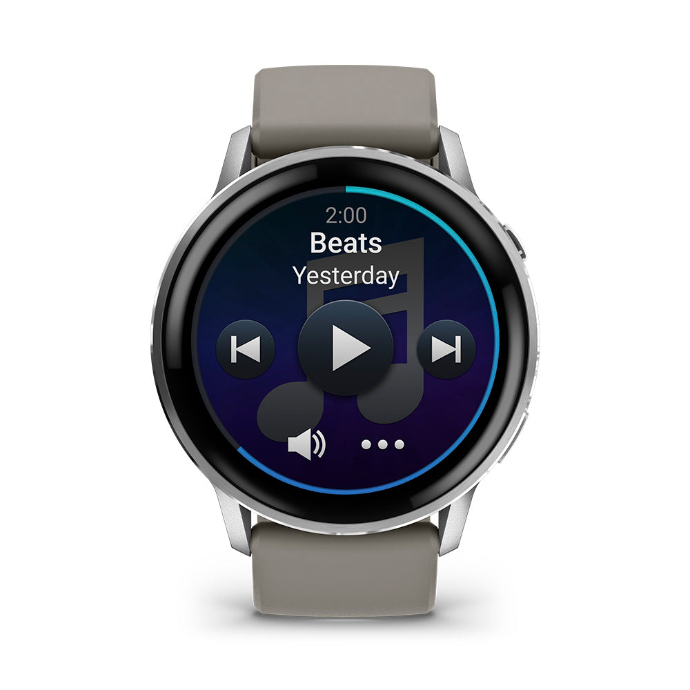 Relógio Garmin Venu ® 4 Prata e Cinza