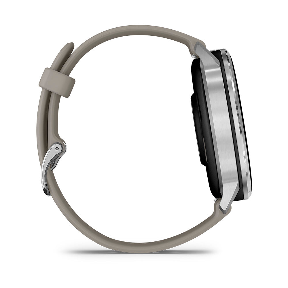 Relógio Garmin Venu ® 4 Prata e Cinza