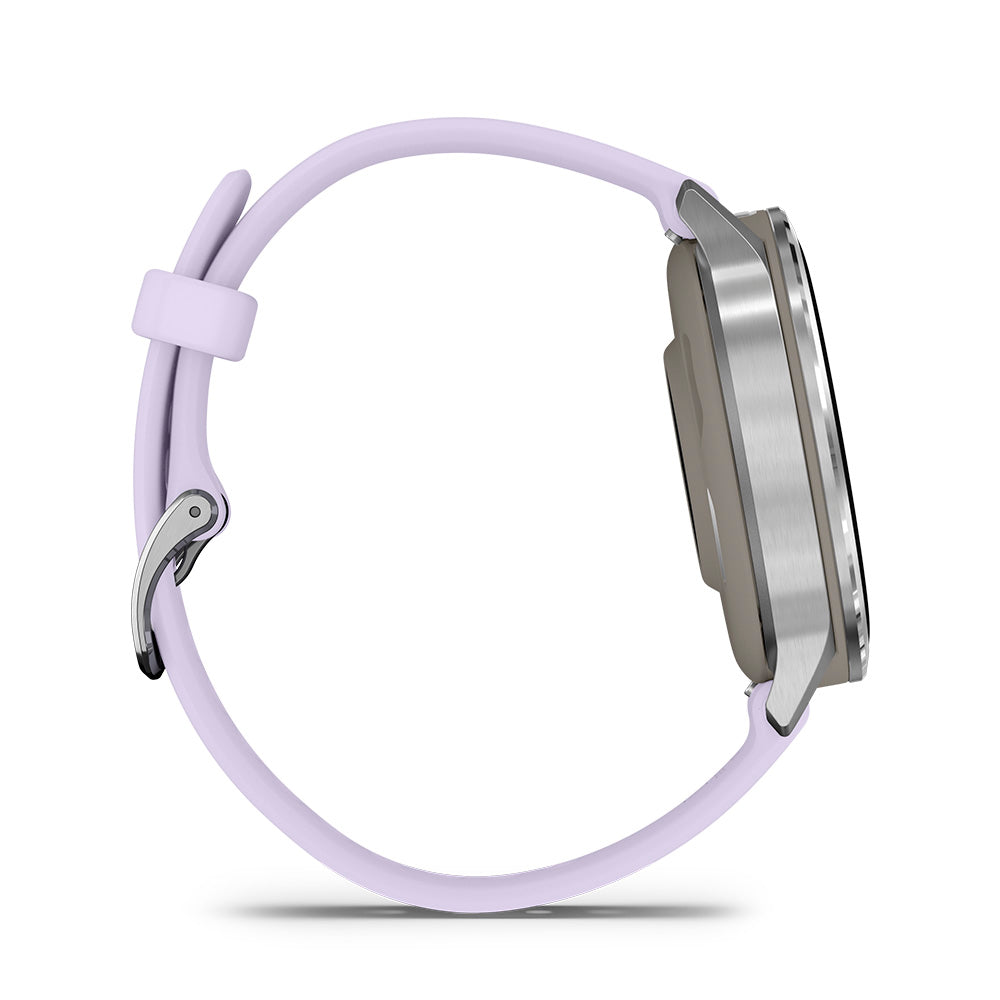 Relógio Garmin Venu ® 4 Prata e Lavanda