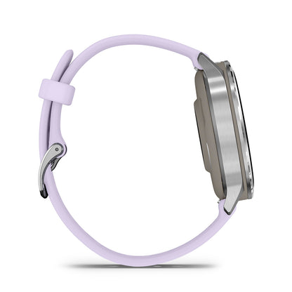 Relógio Garmin Venu ® 4 Prata e Lavanda