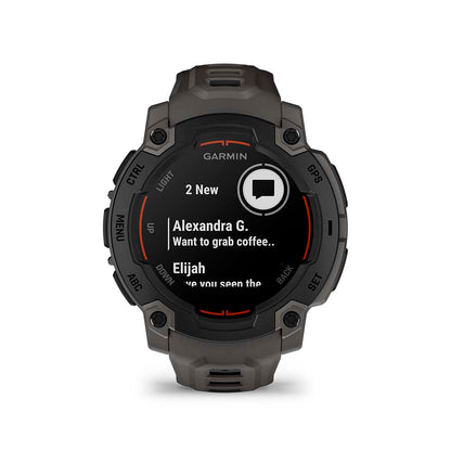 Relógio Garmin Instinct ® E Preto e Grafite