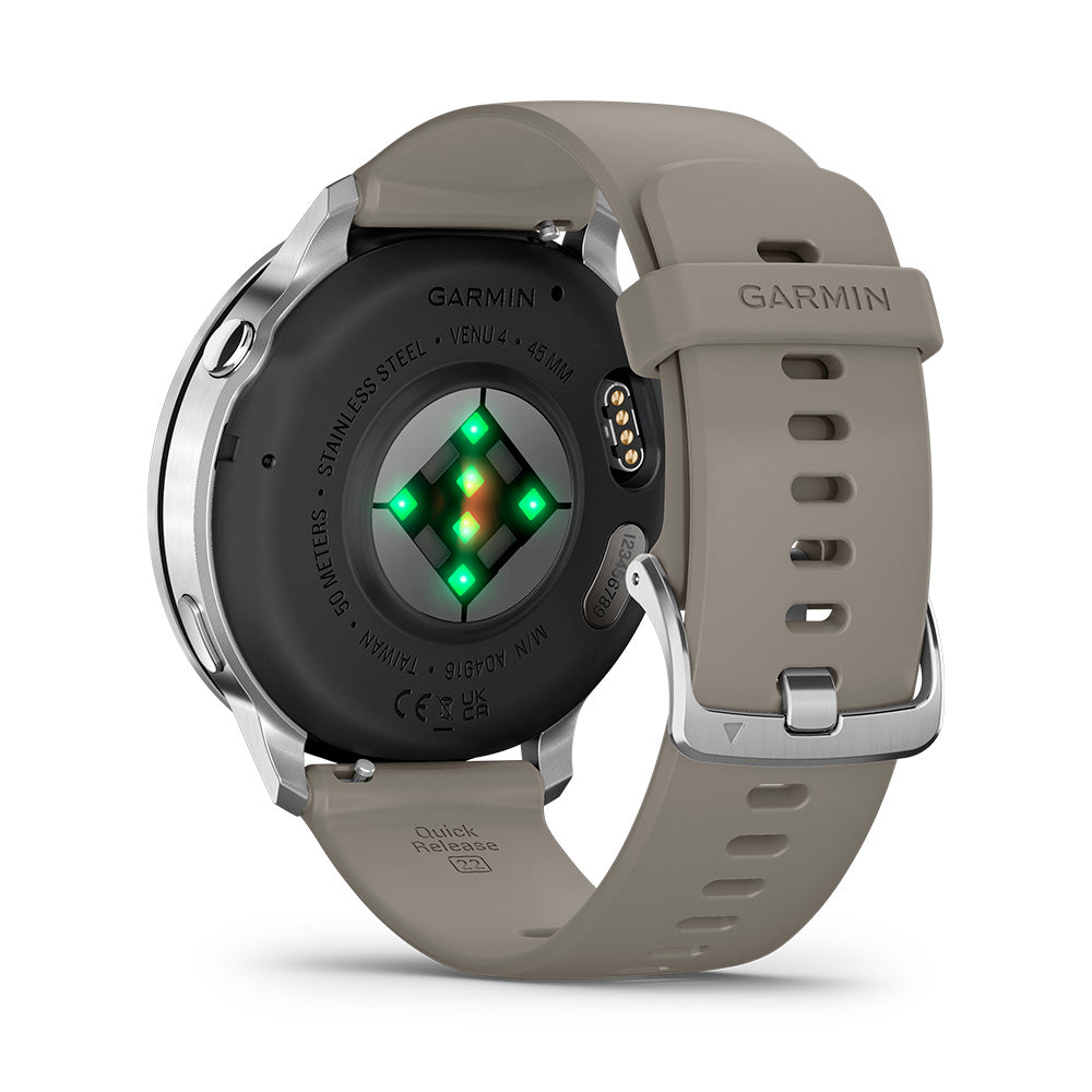Relógio Garmin Venu ® 4 Prata e Cinza