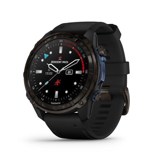 Relógio Garmin Descent ™ Mk3i Cinza Carbono e Preto