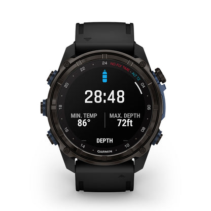 Relógio Garmin Descent ™ Mk3i Cinza Carbono e Preto