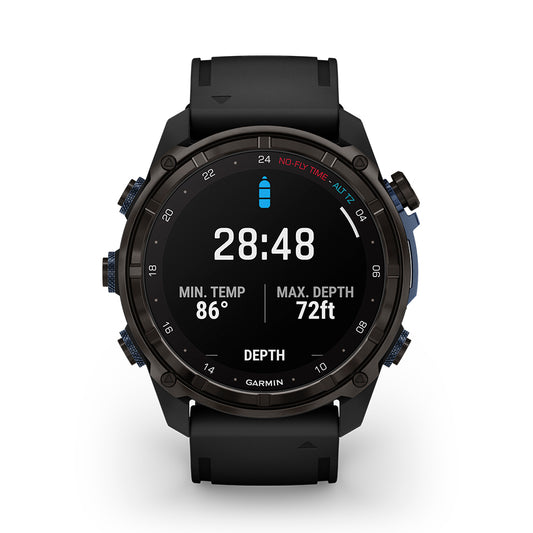 Relógio Garmin Descent ™ Mk3i Cinza Carbono e Preto