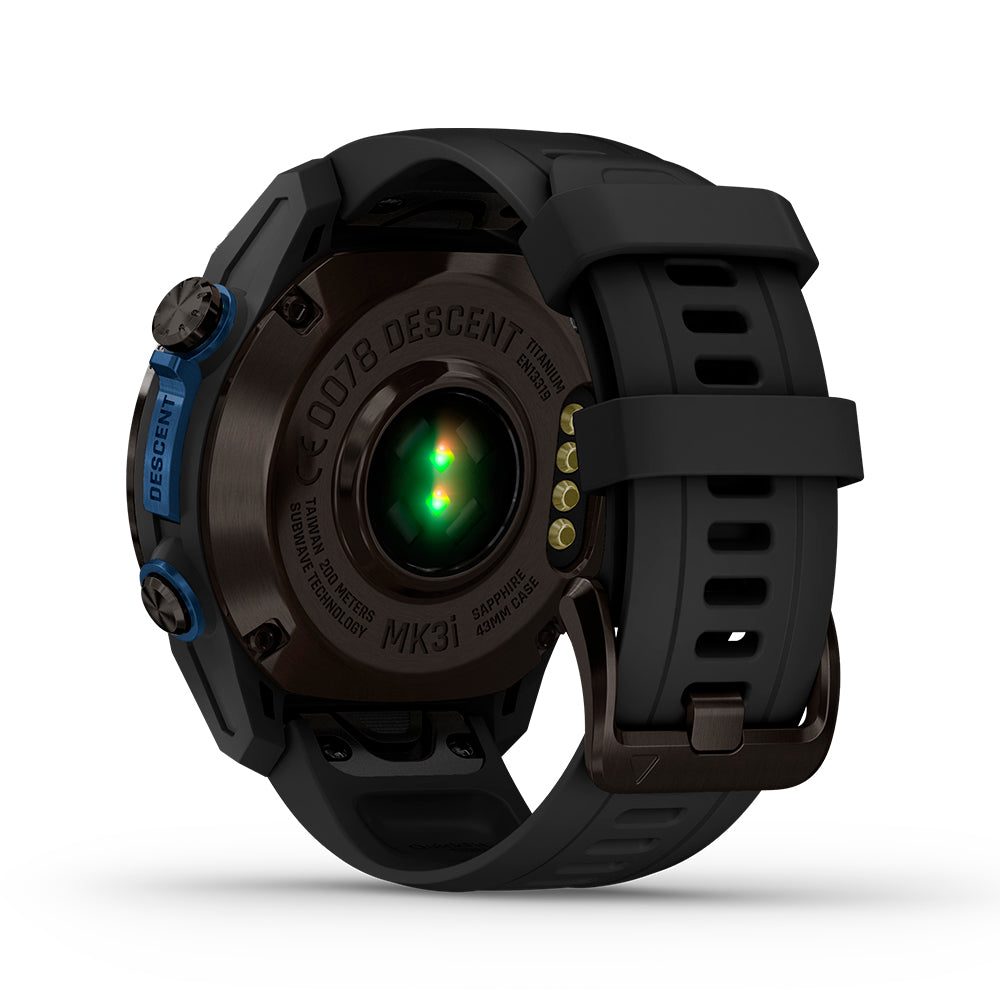 Relógio Garmin Descent ™ Mk3i Cinza Carbono e Preto