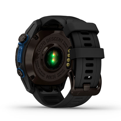 Relógio Garmin Descent ™ Mk3i Cinza Carbono e Preto