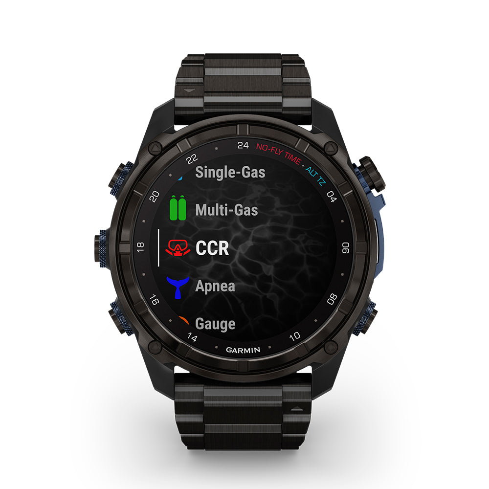 Relógio Garmin Descent ™ Mk3i Cinza Carbono e Titânio