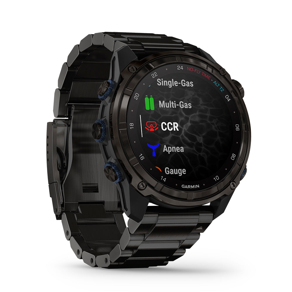Relógio Garmin Descent ™ Mk3i Cinza Carbono e Titânio
