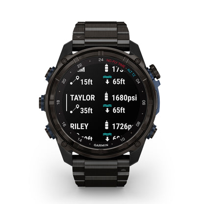 Relógio Garmin Descent ™ Mk3i Cinza Carbono e Titânio